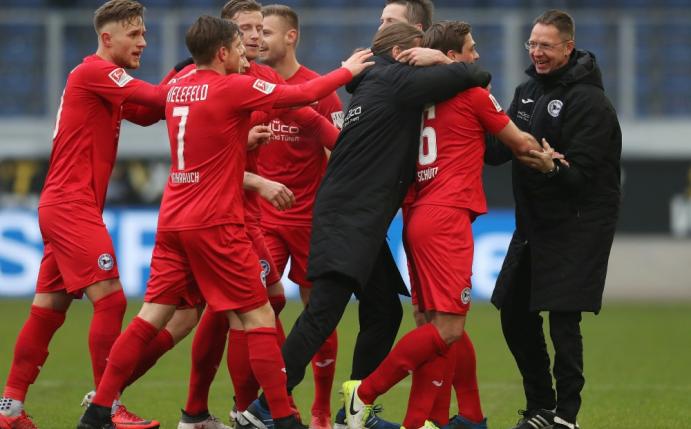 Bielefeld rettet in der Nachspielzeit das Unentschieden