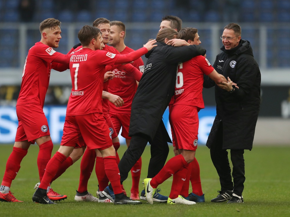 Bielefeld rettet in der Nachspielzeit das Unentschieden