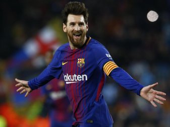 Schoss Barça mit seinem 600. Pflichtspieltor zum Sieg gegen Atlético Madrid. Foto: Manu Fernandez Schoss Barça mit seinem 600. Pflichtspieltor zum Sieg gegen Atlético Madrid. Foto: Manu Fernandez