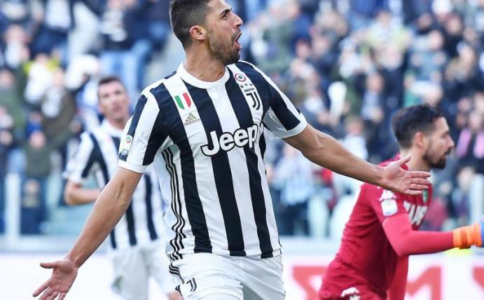Glaubt fest an den Viertelfinaleinzug von Juve in der Königsklasse: Weltmeister Sami Khedira. Foto: Alessandro Di Marco