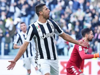 Glaubt fest an den Viertelfinaleinzug von Juve in der Königsklasse: Weltmeister Sami Khedira. Foto: Alessandro Di Marco Glaubt fest an den Viertelfinaleinzug von Juve in der Königsklasse: Weltmeister Sami Khedira. Foto: Alessandro Di Marco