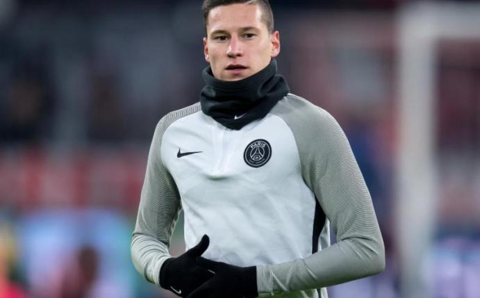 Nimmt beim Rückspiel von PSG gegen Real Madrid vorerst auf der Bank Platz: Weltmeister Julian Draxler. Foto: Sven Hoppe