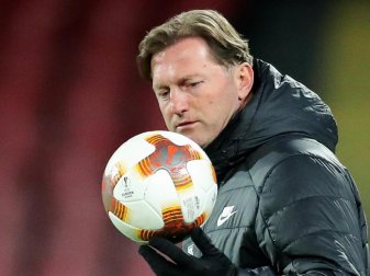 Leipzigs Trainer Ralph Hasenhüttl kann gegen St. Petersburg mit allen Leistungsträgern planen. Foto: Jan Woitas Leipzigs Trainer Ralph Hasenhüttl kann gegen St. Petersburg mit allen Leistungsträgern planen. Foto: Jan Woitas
