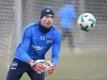 Hertha-Torwart Jonathan Klinsmann will sich in Berlin durchsetzen. Foto: Soeren Stache