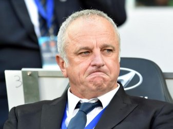 Graham Arnold wird nach der WM in Russland neuer Nationaltrainer von Australiens Fußball-Nationalmannschaft. Foto: Joe Castro/AAP Graham Arnold wird nach der WM in Russland neuer Nationaltrainer von Australiens Fußball-Nationalmannschaft. Foto: Joe Castro/AAP