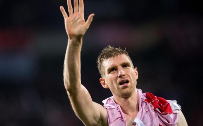 Weltmeister Per Mertesacker wird nach der Saison seine aktive Karriere beenden. Foto: Marius Becker