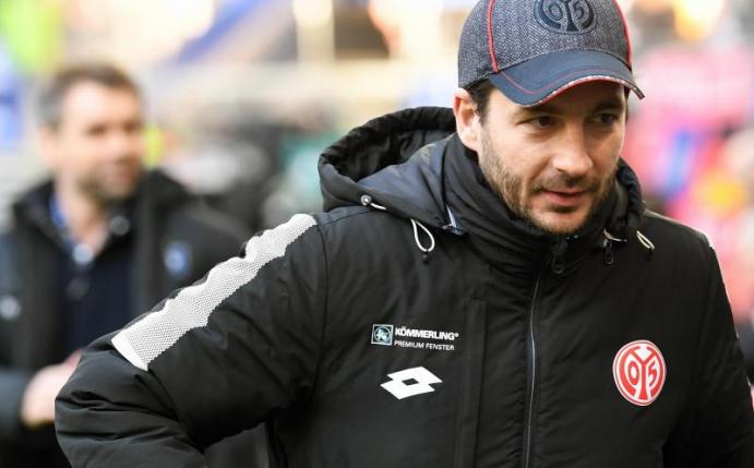 Will im 400. Bundesligaspiel von Mainz 05 einen Sieg feiern: Trainer Sandro Schwarz. Foto: Carmen Jaspersen