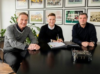 Marco Reus verlängert seinen Vertrag in Dortmund