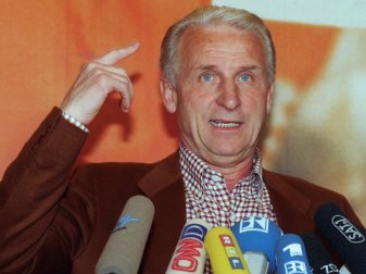 Sorgt noch 20 Jahre nach seiner Wurtrede für Lacher: Ex-Bayern-Coach Giovanni Trapattoni. Foto: Peter Kneffel