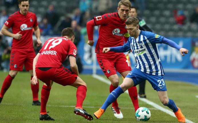 Keine Tore zwischen Hertha BSC und dem SC Freiburg
