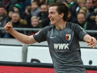 Michael Gregoritsch traf beim 3:1-Sieg des FCA dopppelt Michael Gregoritsch traf beim 3:1-Sieg des FCA dopppelt
