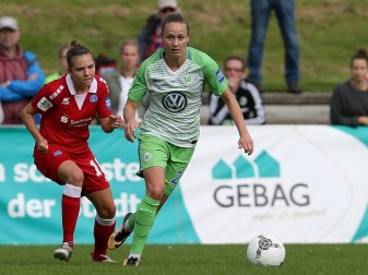 Wolfsburg gewinnt - Doppelpack durch Caroline Hansen Wolfsburg gewinnt - Doppelpack durch Caroline Hansen