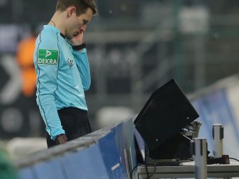 In der Bundesliga schon fast Gewohnheit: der Videobeweis