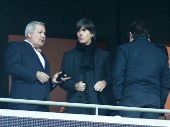 Joachim Löw (M) schaute sich das Champions-League-Spiel der Bayern bei Besiktas Istanbul an. Foto: He Canling/XinHua Joachim Löw (M) schaute sich das Champions-League-Spiel der Bayern bei Besiktas Istanbul an. Foto: He Canling/XinHua