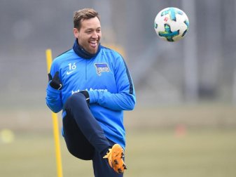 Julian Schieber hat gute Aussichten bei Hertha wieder in den Profikader zu rücken. Foto: Soeren Stache Julian Schieber hat gute Aussichten bei Hertha wieder in den Profikader zu rücken. Foto: Soeren Stache