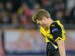 Auch BVB-Stürmer André Schürrle konnte das Europa-League-Aus in Salzburg nicht verhindern. Foto: Matthias Balk