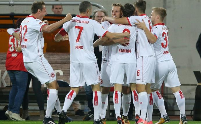 Fortuna Düsseldorf feiert den dritten Sieg in Serie