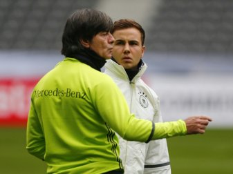 Joachim Löw wünscht sich einen formstarken Mario Götze