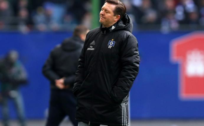 Trainer Titz und der HSV verlieren gegen Hertha