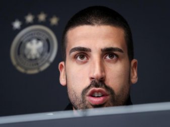 Sami Khedira steht zumindest im Panini-Kader für die WM. Foto: Christian Charisius