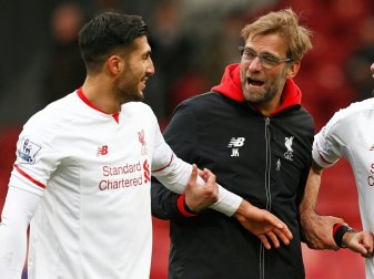 Emre Can lobt seinen Teammanager Jürgen Klopp