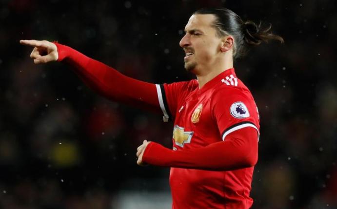 Sein Weg führt offenbar in die USA: Zlatan Ibrahimovic von Manchester United. Foto: Martin Rickett