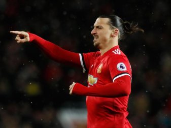Sein Weg führt offenbar in die USA: Zlatan Ibrahimovic von Manchester United. Foto: Martin Rickett Sein Weg führt offenbar in die USA: Zlatan Ibrahimovic von Manchester United. Foto: Martin Rickett