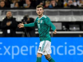 Timo Werner glaubt nicht an Abgänge der Leistungsträger bei RB Leipzig. Foto: Marius Becker Timo Werner glaubt nicht an Abgänge der Leistungsträger bei RB Leipzig. Foto: Marius Becker