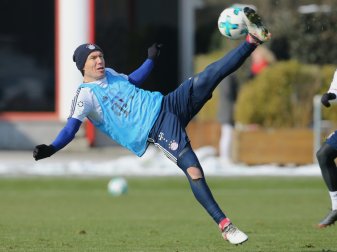 Arjen Robben trainiert wieder mit der Mannschaft Arjen Robben trainiert wieder mit der Mannschaft