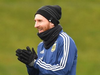 Lionel Messi kann für Argentiniens Testspiel gegen Spanien mit dabei sein. Foto: Dave Howarth/PA Wire
