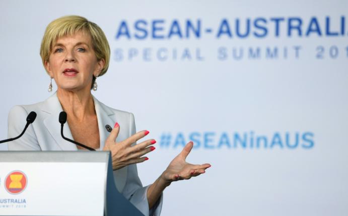 Australiens Außenministerin Julie Bishop