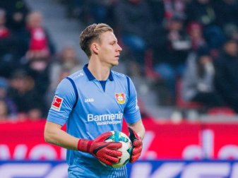 Bernd Leno steht auf der Liste internationaler Top-Clubs. Foto: Rolf Vennenbernd/Archiv Bernd Leno steht auf der Liste internationaler Top-Clubs. Foto: Rolf Vennenbernd/Archiv