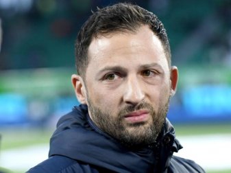 Kam die Länderspiel-Pause nur bedingt gelegen: Schalke-Coach Domenico Tedesco. Foto: Peter Steffen Kam die Länderspiel-Pause nur bedingt gelegen: Schalke-Coach Domenico Tedesco. Foto: Peter Steffen