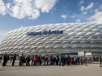 Bekommt zu Saison 2018/19 ein neues Gesicht: Die Allianz-Arena in München. Foto: Marc Müller Bekommt zu Saison 2018/19 ein neues Gesicht: Die Allianz-Arena in München. Foto: Marc Müller