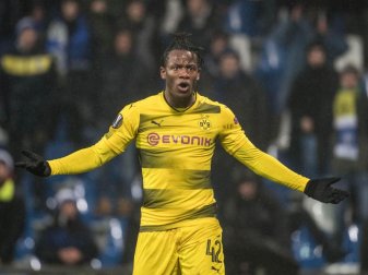 Der Dortmunder Michy Batshuayi hatte sich in Bergamo über rassistische Rufe von den Zuschauerrängen beklagt. Foto: Bernd Thissen Der Dortmunder Michy Batshuayi hatte sich in Bergamo über rassistische Rufe von den Zuschauerrängen beklagt. Foto: Bernd Thissen