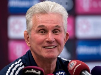 Jupp Heynckes selbst sieht den Zeitpunkt des Titelgewinns «ganz relaxed». Foto: Sven Hoppe Jupp Heynckes selbst sieht den Zeitpunkt des Titelgewinns «ganz relaxed». Foto: Sven Hoppe