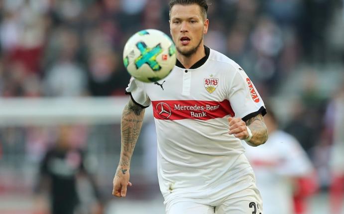 Daniel Ginczek erzielte den Ausgleich für die Schwaben