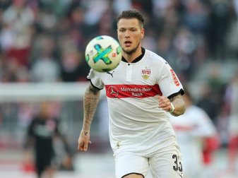 Daniel Ginczek erzielte den Ausgleich für die Schwaben Daniel Ginczek erzielte den Ausgleich für die Schwaben