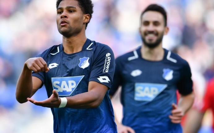 Sorgt auf und neben dem Platz für Aufsehen: Hoffenheims Serge Gnabry. Foto: Uwe Anspach