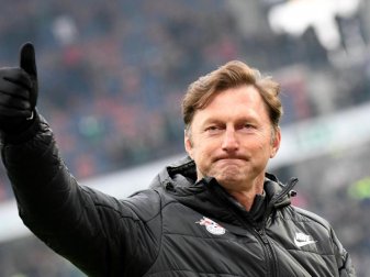 Kann sich eine Vertragsverlängerung bei RB Leipzig zumindest vorstellen: Trainer Ralph Hasenhüttl. Foto: Peter Steffen Kann sich eine Vertragsverlängerung bei RB Leipzig zumindest vorstellen: Trainer Ralph Hasenhüttl. Foto: Peter Steffen