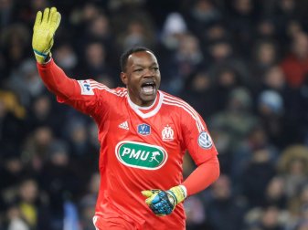 Muskelverletzung: Steve Mandanda fällt gegen Leipzig aus Muskelverletzung: Steve Mandanda fällt gegen Leipzig aus