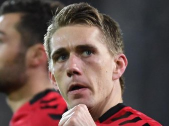 Nils Petersen vom SC Freiburg ist nach Gelb-Rot gesperrt. Foto: Patrick Seeger