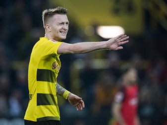 Steht dem BVB im Spiel gegen Stuttgart wieder zur Verfügung: Nationalspieler Marco Reus. Foto: Bernd Thissen Steht dem BVB im Spiel gegen Stuttgart wieder zur Verfügung: Nationalspieler Marco Reus. Foto: Bernd Thissen