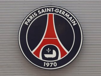 Das Logo vom Fußball-Club Paris Saint-Germain (PSG). Foto: Ian Langsdon