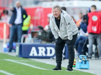 Könnte gegen Slowenien das letzte Mal als Interimstrainer der Frauen am Seitenrand stehen: Horst Hrubesch. Foto: Jan Woitas