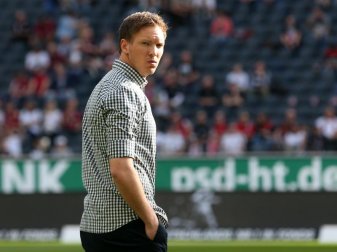 Hoffenheims Trainer Julian Nagelsmann will seinen Vertrag bei 1899 Hoffenheim erfüllen. Foto: Thomas Frey Hoffenheims Trainer Julian Nagelsmann will seinen Vertrag bei 1899 Hoffenheim erfüllen. Foto: Thomas Frey