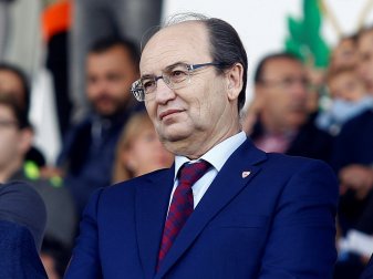 Sevilla-Präsident Jose Castro glaubt an das Weiterkommen Sevilla-Präsident Jose Castro glaubt an das Weiterkommen