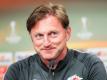 Trainer Ralph Hasenhüttl will es mit dem RB Leipzig in die Runde der besten Vier in der Europa League schaffen. Foto: Jan Woitas