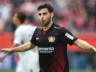 Kevin Volland erzielte gegen Frankfurt einen Hattrick Kevin Volland erzielte gegen Frankfurt einen Hattrick