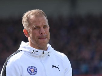 Der aktuelle Kieler Trainer Markus Anfang wird wohl mit dem 1. FC Köln die Mission Wiederaufstieg angehen. Foto: Daniel Bockwoldt